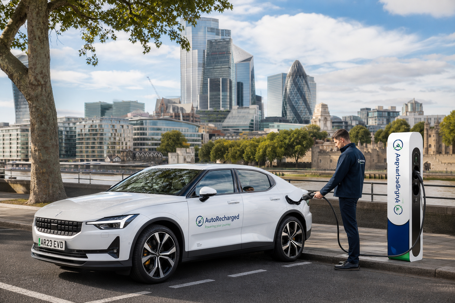 AutoRecharged: Premium EV Charging Concierge in London